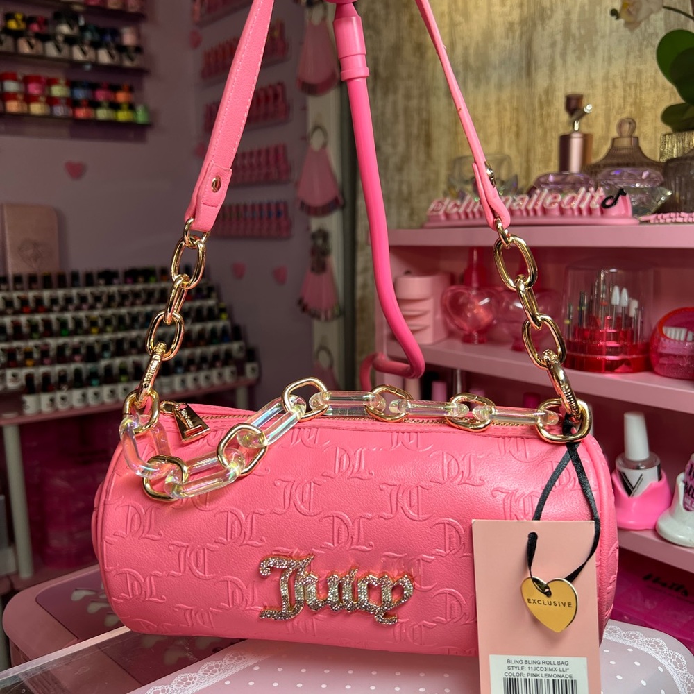 Juicy Couture Bling Bling Roll Bag Barrel